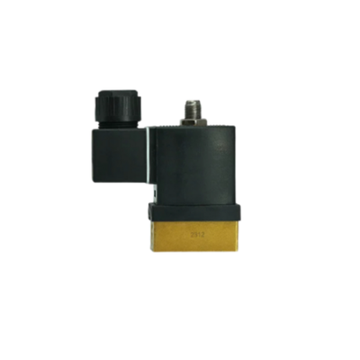 Électrovanne pneumatique DC24V, corps en laiton, prise FKM, parfaite pour les Applications d'automatisation pneumatique industrielle 137830