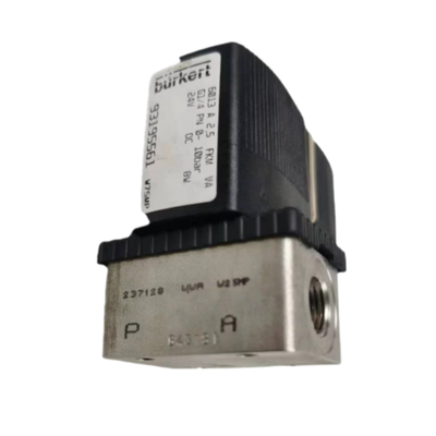 Port Taille 1/4 Pneumatic Solenoid Valve Plunger Opération d'action directe 24VDC Valve de contrôle de tension pour appareils pneumatiques 126086