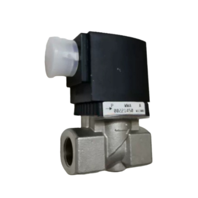 Valve électromagnétique pneumatique en acier inoxydable 316L de diamètre nominal de DN10 à DN40 avec connexions de port G1/4′′ pour le fonctionnement