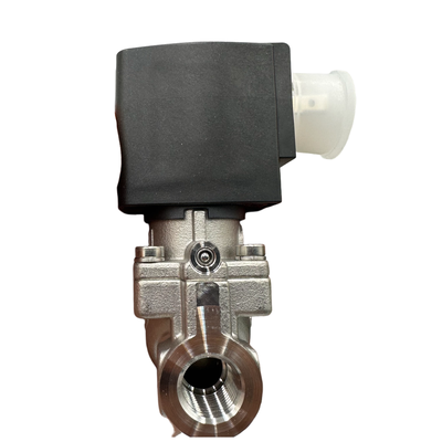 Matériaux d'étanchéité EPDM G1/4′′ soupape électromagnétique pneumatique 24V DC 2 voies de fonction de soupape normalement fermée et 2 voies de fonction de soupape normalement ouverte 00322541