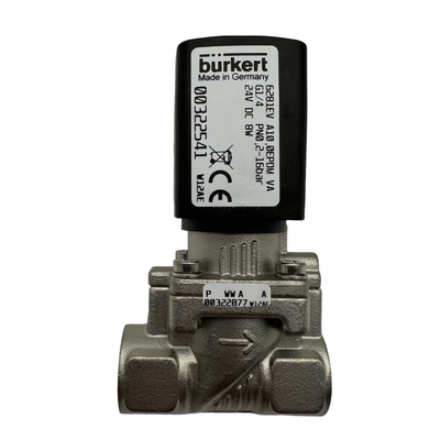 Matériaux d'étanchéité EPDM G1/4′′ soupape électromagnétique pneumatique 24V DC 2 voies de fonction de soupape normalement fermée et 2 voies de fonction de soupape normalement ouverte 00322541