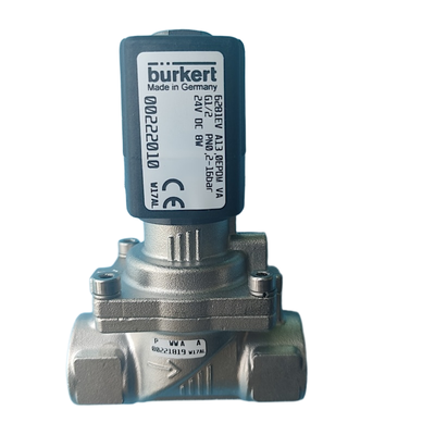 Électrovanne pneumatique en acier inoxydable série 6281, fonction de vanne à 2 voies normalement fermée, tailles de ports G3/8″ à G2″, idéale pour l'automatisation pneumatique