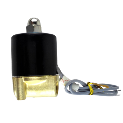 2.5 mm de débit soupape électromagnétique pneumatique avec mouvement direct et température -5°C à 80°C 2W-025-08