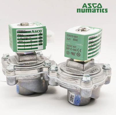 SCG353G050 ASCO Série 353 Valve à jet à impulsion pilote intégrale, 2" G Thread Corps en aluminium IP65 Pour les grands collecteurs de poussière industriels Baghouse