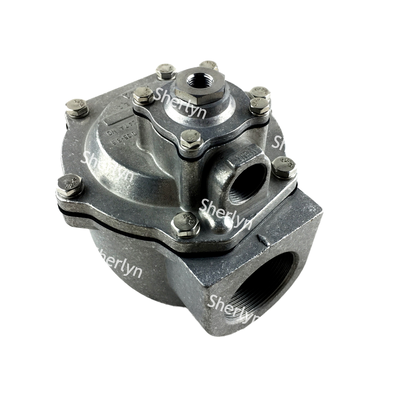 Vanne à Jet d'impulsion pilote intégrée G353A048, corps en aluminium d'électrovanne d'angle de 1.5 "de la série ASCO 353 pour le nettoyage des sacs à poussière