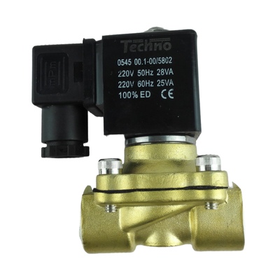 Vanne en matériau d'étanchéité NBR avec bobine carrée fonctionnant à une tension de 12 V CC, parfaite pour les équipements pneumatiques et les systèmes de contrôle de fluide automatisés