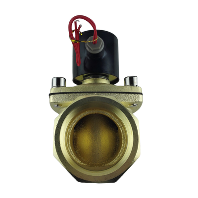 G21⁄2 Ventilateur solénoïde pneumatique à air moyen Corps en laiton Matériau d'étanchéité NBR Fournissant une stabilité et des performances dans l'automatisation industrielle