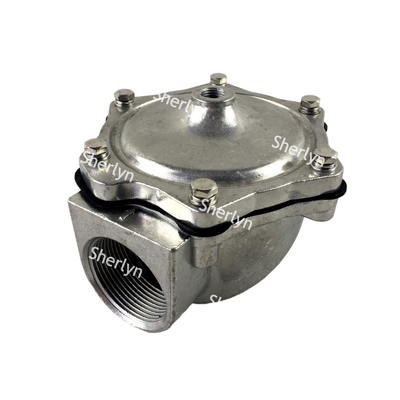 1 pouce à angle droit soupape solénoïde à impulsion G353A045, ASCO série 353 intégrale pilote en aluminium à débit moyen collecteur de poussière