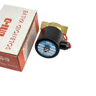 Électrovanne pneumatique pilotée à piston US-15 avec matériau de joint standard PTFE certifié CE et joint FKM en option