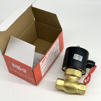 Électrovanne pneumatique pilotée à piston US-15 avec matériau de joint standard PTFE certifié CE et joint FKM en option