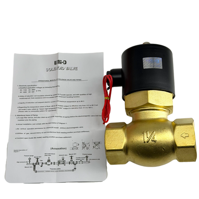 US-35 Température -20°C à 185°C Valve d'eau en laiton construite à partir de matériau en laiton assurant résistance et résistance à la corrosion