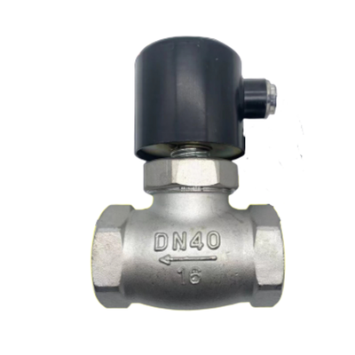 Valve solénoïde de matériau d'étanchéité PTFE conçue pour les systèmes d'eau chaude assurant des performances durables et un fonctionnement précis
