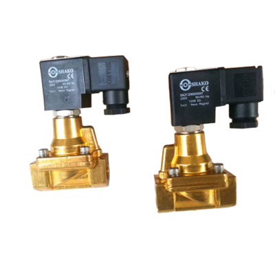 Valve électromagnétique pneumatique de taille d'orifice de 13 mm de taille de port de 1 pouce 24VDC