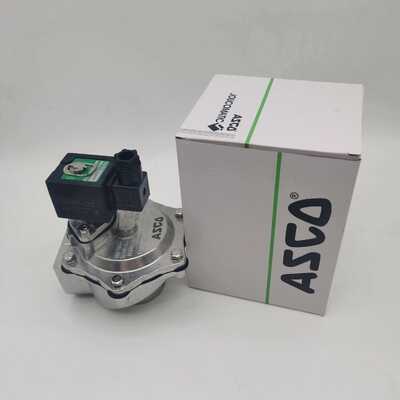 Vanne à impulsion ASCO série 353 SCG353G047, électrovanne de 1,5 pouces prenant en charge les fluides cryogéniques fournissant une surtension de sortie suffisante pour entraîner 4 adaptateurs pour machines automatisées
