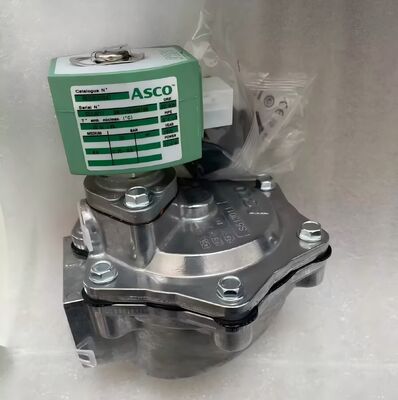 Vanne à impulsion ASCO série 353 SCG353G047, électrovanne de 1,5 pouces prenant en charge les fluides cryogéniques fournissant une surtension de sortie suffisante pour entraîner 4 adaptateurs pour machines automatisées