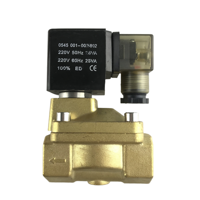 Port Size 1/8 to 1 Inch G1/8 to G1 Air Valve 2/2 Way Normally Closed Valve Used for Air Flow Control in Pneumatic Systems
