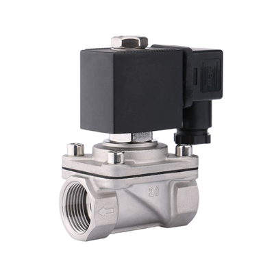 Électrovanne pneumatique 24 V CA dotée d'un fonctionnement à piston à levage direct, certifiée CE, idéale pour les systèmes de contrôle de précision