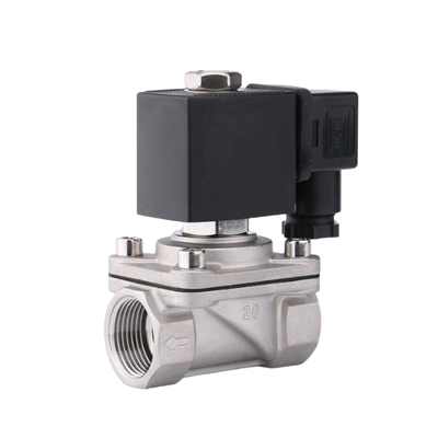 Électrovanne pneumatique 24 V CA dotée d'un fonctionnement à piston à levage direct, certifiée CE, idéale pour les systèmes de contrôle de précision