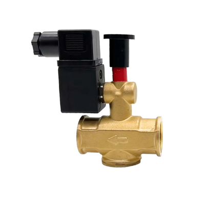 13EAB20K06 Matériau d'étanchéité NBR 220VAC Ventilateur solénoïde pneumatique à 2 voies fonctionnement normalement ouvert Composant de commande pneumatique idéal