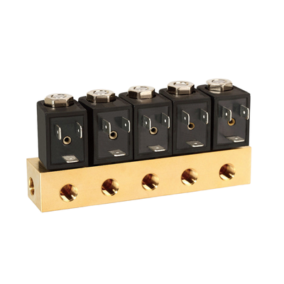Vanne à eau 1913BB161, y compris le matériau du joint FKM, taille du port 1/8, 2/2 voies, fonctionnement à action directe normalement ouvert