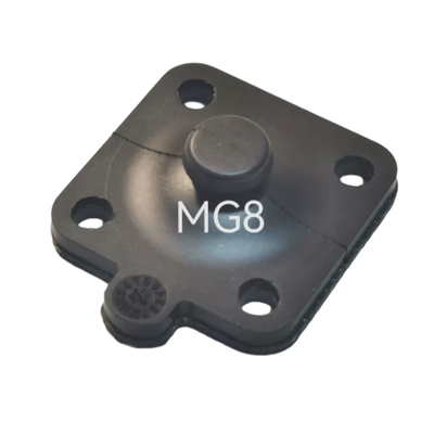 EPDM ensemble de diaphragme noir à couche unique MG8 MG10 MG20 MG25 MG40 MG50 MG80 MG100 pour une soupape de diaphragme 601 605 612 615 625