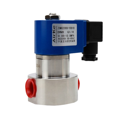 Électrovanne haute pression H4S005B01-DC-12, taille du port 1/8, 700 bar, 12VDC, 2 voies, taille de l'orifice NC 0.5mm