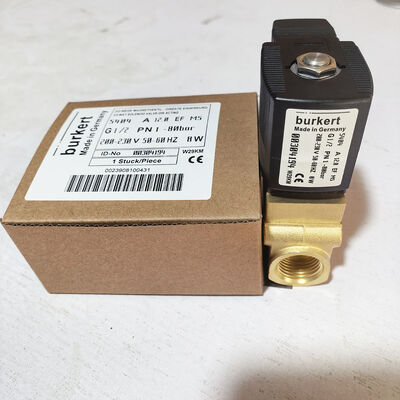 "00304194 00304191 00304193 Bourkert soupape de régulation solénoïde assurant un fonctionnement stable dans diverses applications industrielles 5404 G1/2 2/2 normalement fermé