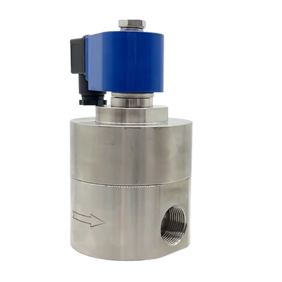 Taille du port 3/4″ Électrovanne pneumatique 60 Bar Taille de l'orifice 2 voies normalement fermées Corps en acier inoxydable 20 mm H3S20B06