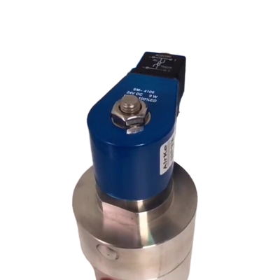 Matériau de joint en PTFE, vanne d'air, taille de port 3/8 H3S15B03, taille d'orifice de 15mm avec corps en acier inoxydable