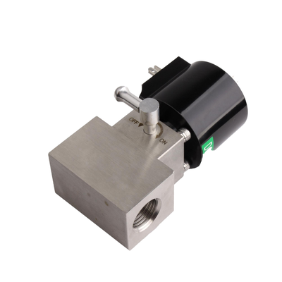 Taille du port 1/2' Piston pilote actionné par une soupape magnétique pneumatique 8.7BAS080B04 2/2 Normalement fermé 8 mm Taille de l'orifice