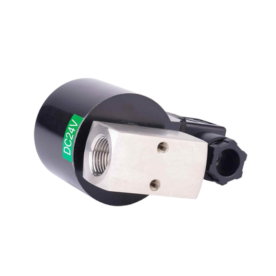 La valve solénoïde de retour de ressort 8.16AAS030B PTFE Matériau d'étanchéité 3/8 pouces Taille du port Taille de l'orifice 3 mm