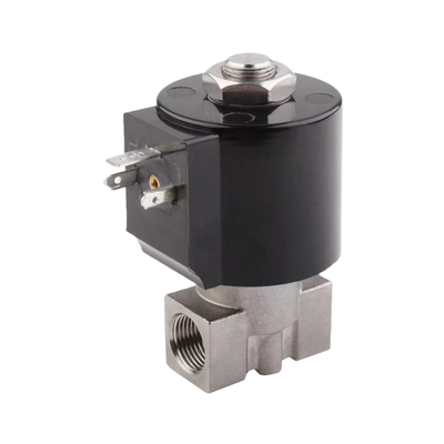 8.7AAS030B Taille de l'orifice de 3 mm Valve solénoïde à 2 voies Port NC Taille 3/8 1/4 3/8 Matériau du corps en acier inoxydable 304