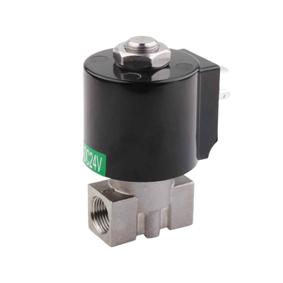 8.7AAS030B Taille de l'orifice de 3 mm Valve solénoïde à 2 voies Port NC Taille 3/8 1/4 3/8 Matériau du corps en acier inoxydable 304