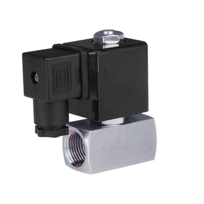 Électrovanne SH-010ES en acier inoxydable 304, taille de Port 1/4, vanne polyvalente, taille d'orifice de 1mm, pression de fonctionnement 0-3/8 bar, 150