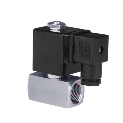 220VAC soupape électromagnétique pneumatique SH-025ES 1/4 3/8 Port Taille de 2 voies Normalement fermé soupape Taille d'orifice 2,5 mm