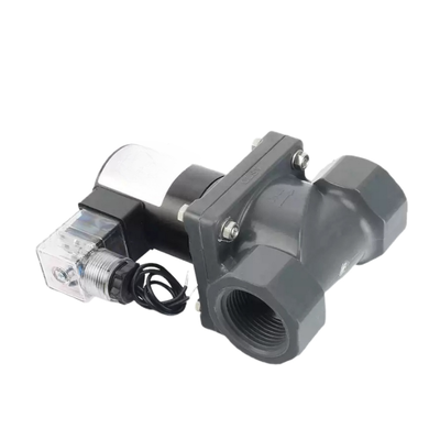 Électrovanne à membrane pilote en matériau de joint EPDM FF1U25B25, avec corps UPVC, taille d'orifice de 25mm, taille de port de 1''