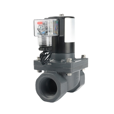 FF1U40B40 Piston Pilot Opéré Valve à huile légère Idéal pour les liquides corrosifs Taille de l'orifice 40 mm Taille du port 1-1/2"