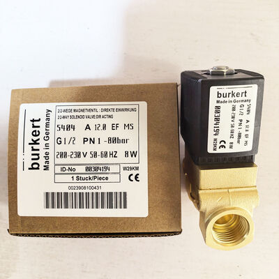 G3 8 Port de connexion Bourkert soupape solénoïde Construction durable adaptée à long terme dans les systèmes d'automatisation industrielle