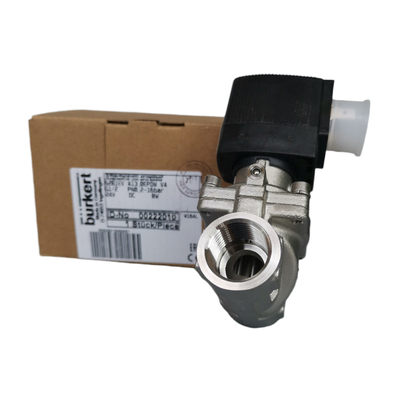 Ensemble de remplacement de vanne solénoïde en acier inoxydable normalement ouvert, pleine plage de tension, résistant à la chaleur FKM, connexion G1, pour Burkert 00228393 00228394 00228395