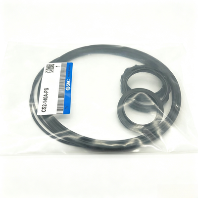 SMC Kit de service de cylindres pneumatiques CS1‐200A‐PS / CS2‐200A‐PS Composants d'étanchéité de taille précise Fixe de la tige et du piston Fuite d'air pour l'entretien des cylindres de tubes en acier