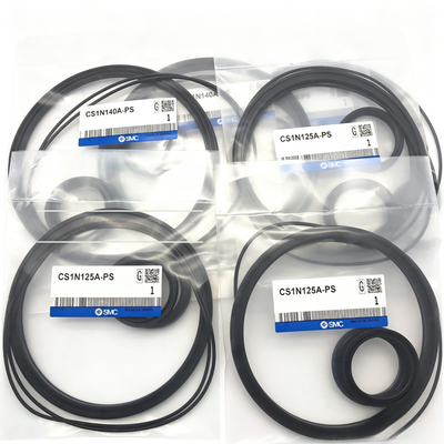 SMC CS1‐140A‐PS / CS2‐140A‐PS Kit de joint de révision Compatible avec CS1 CS2 Grand cylindre à large trou Anneaux anti-usure O pour le service des équipements d'automatisation d'usine