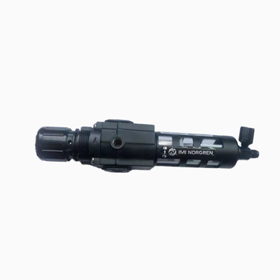 Filtre à air pneumatique NORGREN F17-A00-A3HG avec drain automatique, conforme à la norme ISO8573-1, protège les outils pneumatiques contre les dommages dus à la corrosion et aux contaminants