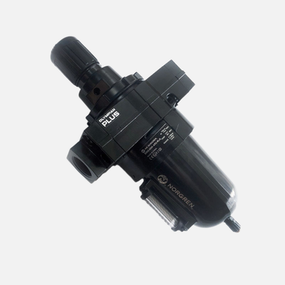 NORGREN B68G‑6GK‑AR3‑RLN B68G‑NNK‑MR3‑RLN Olympian Plus Filter‑Regulator Aluminium Bowl Auto‑Manual Drain 40μm Non‑Rising Lock Knob Max 17Bar For Heavy‑Duty Compressed Air Circuits