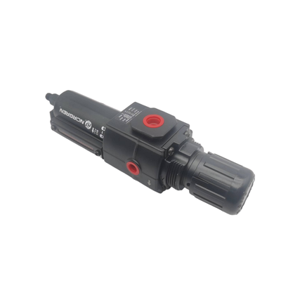 NORGREN B73G‐2GK‐QD1‐RMG B73G‐2AK‐QD1‐RMN Régulateur de filtre combiné pneumatique de haute efficacité Séparation huile-eau Port de débit complet Adapté aux machines textiles et aux circuits de contrôle d'essai pneumatique