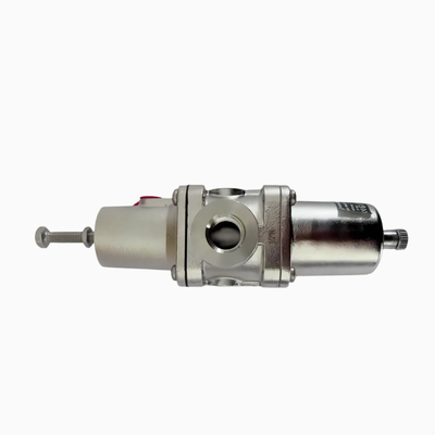 NORGREN B38P‐244‐B1MA B38P‐344‐B1MA Régulateur de filtres en acier inoxydable PTF filtrage manuel d'écoulement 5μm‐25μm Élément conforme à la NACE pour le système de préparation d'air comprimé corrossif en mer
