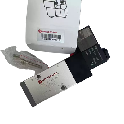 Vanne solénoïde montée NAMUR IMI NORGREN VCB22C517A-AE219J G1/4 AC220V 5/2 vanne directionnelle pneumatique simple pour actionneur