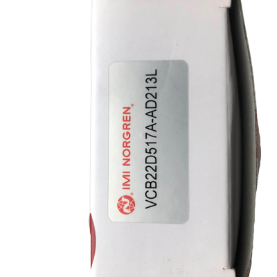 3350 L/min à débit élevé NORGREN VCB22D517A-AD213L soupape solénoïde G1/2 24VDC 5/2 Retour de ressort soupape à bobine pneumatique corps en aluminium IP65