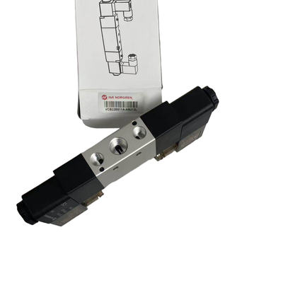 VCB22B511A-AB213L 24VDC Double soupape solénoïde IMI NORGREN G1/4 5/2 soupape de mémoire pneumatique pour chargeuse à double bobine
