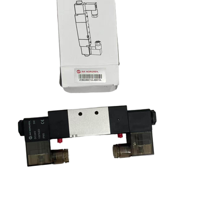 VCB22B511A-AB213L 24VDC Double soupape solénoïde IMI NORGREN G1/4 5/2 soupape de mémoire pneumatique pour chargeuse à double bobine