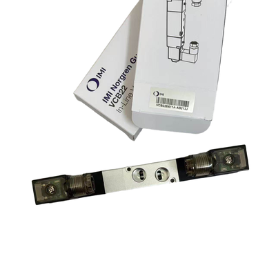 Vanne solénoïde à centre fermé 5/3 NORGREN VCB22B611A-AB213J G1/4 24VDC Vanne de positionnement à double solénoïde pour serrage flottant 5 ports 3 positions